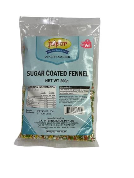 Jaipur Sugar Coated Fennel 200G