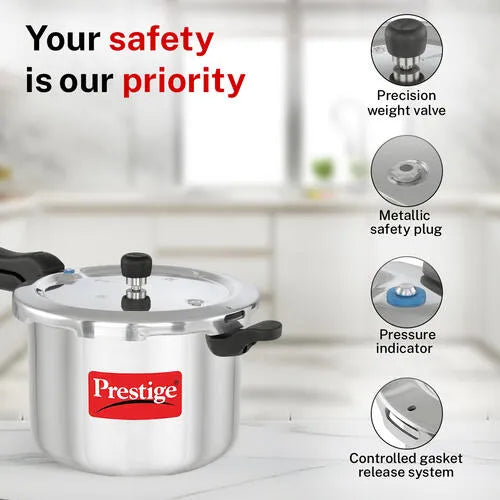 Prestige SVACHH Aluminium Pressure Cooker 7.5 Litre