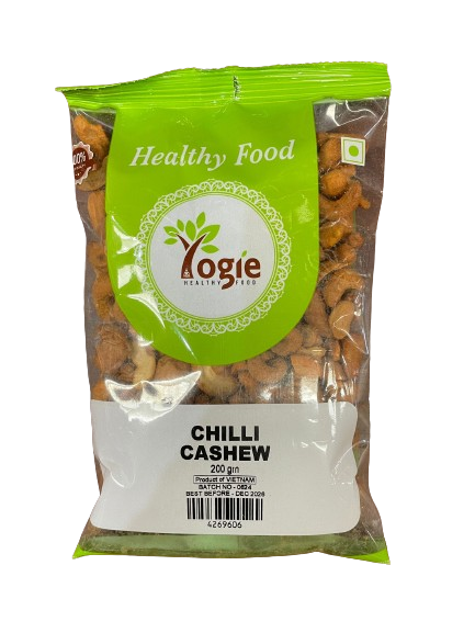 Yogie chilli Cashews 200G