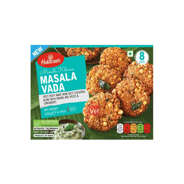 Haldirams Masala Vada 283G Frozen