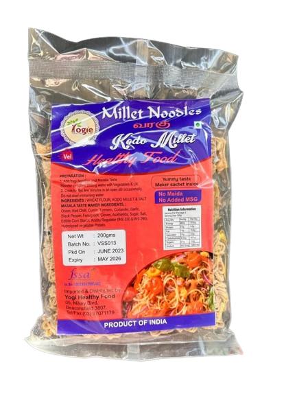 Yogie Kodo Millet Noodles 200G