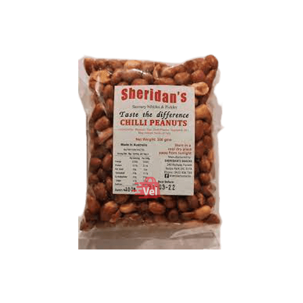 Sheridans Chilli Peanut 340G