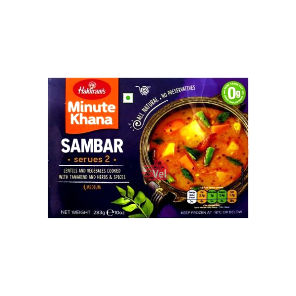 Haldirams Sambar 283G Frozen