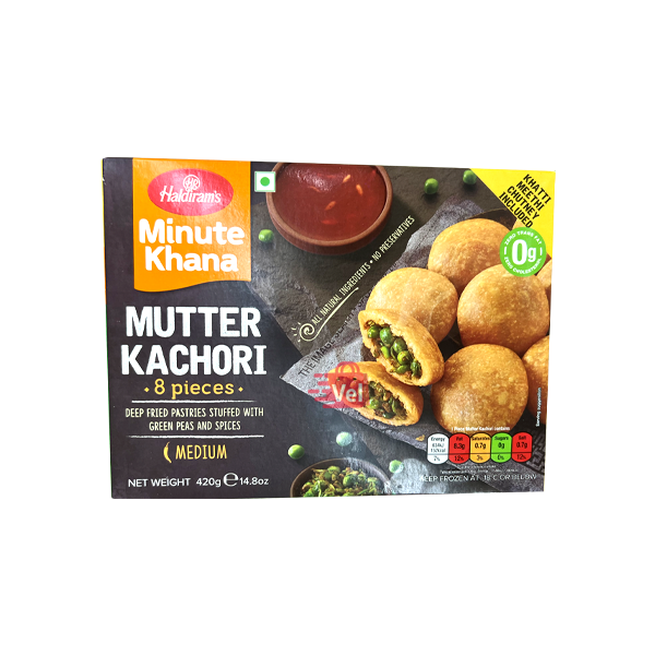 Haldirams Mutter Kachori 420G Frozen