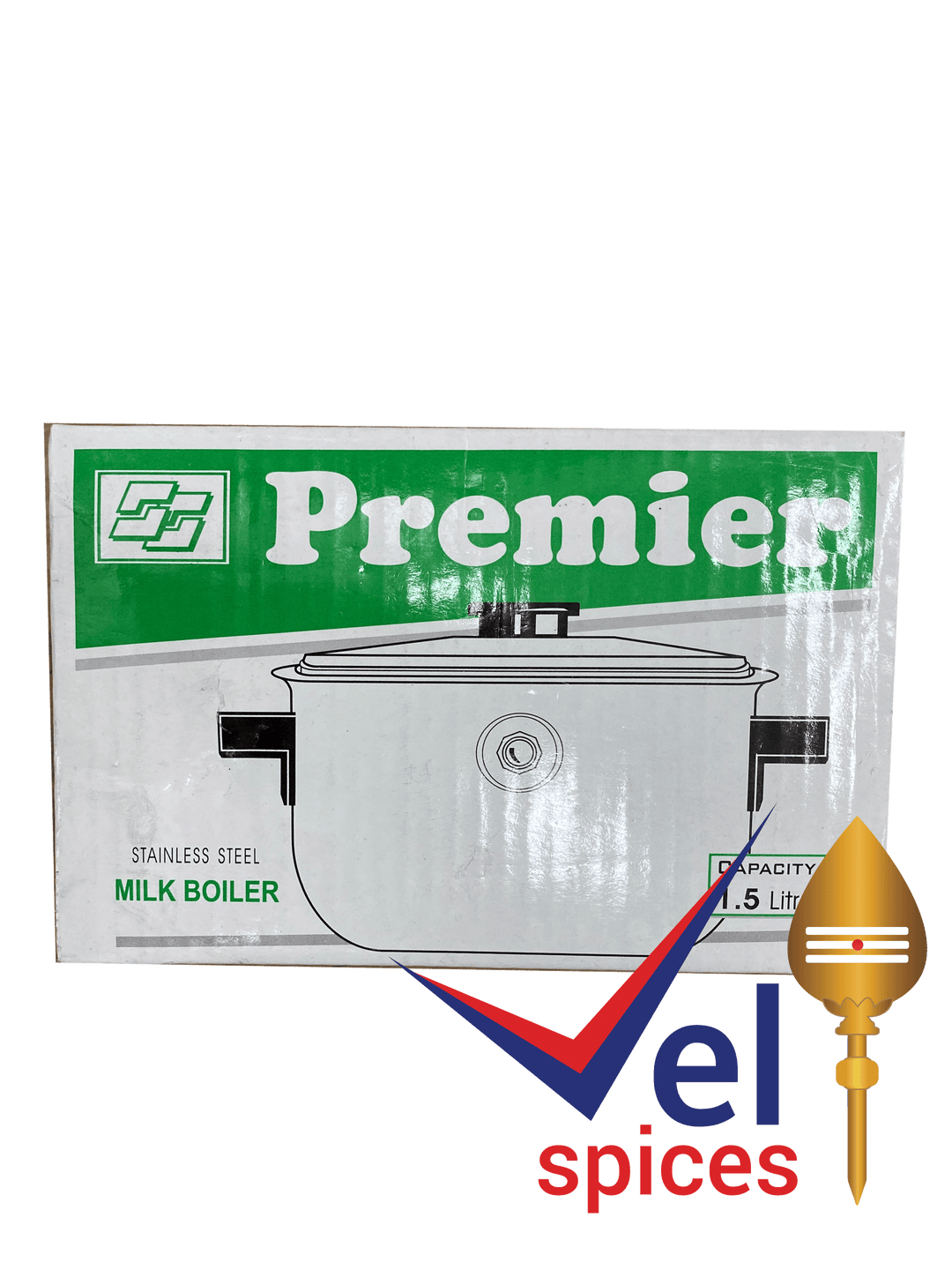 Premier Stainless Steel Milk Boiler 1.5L