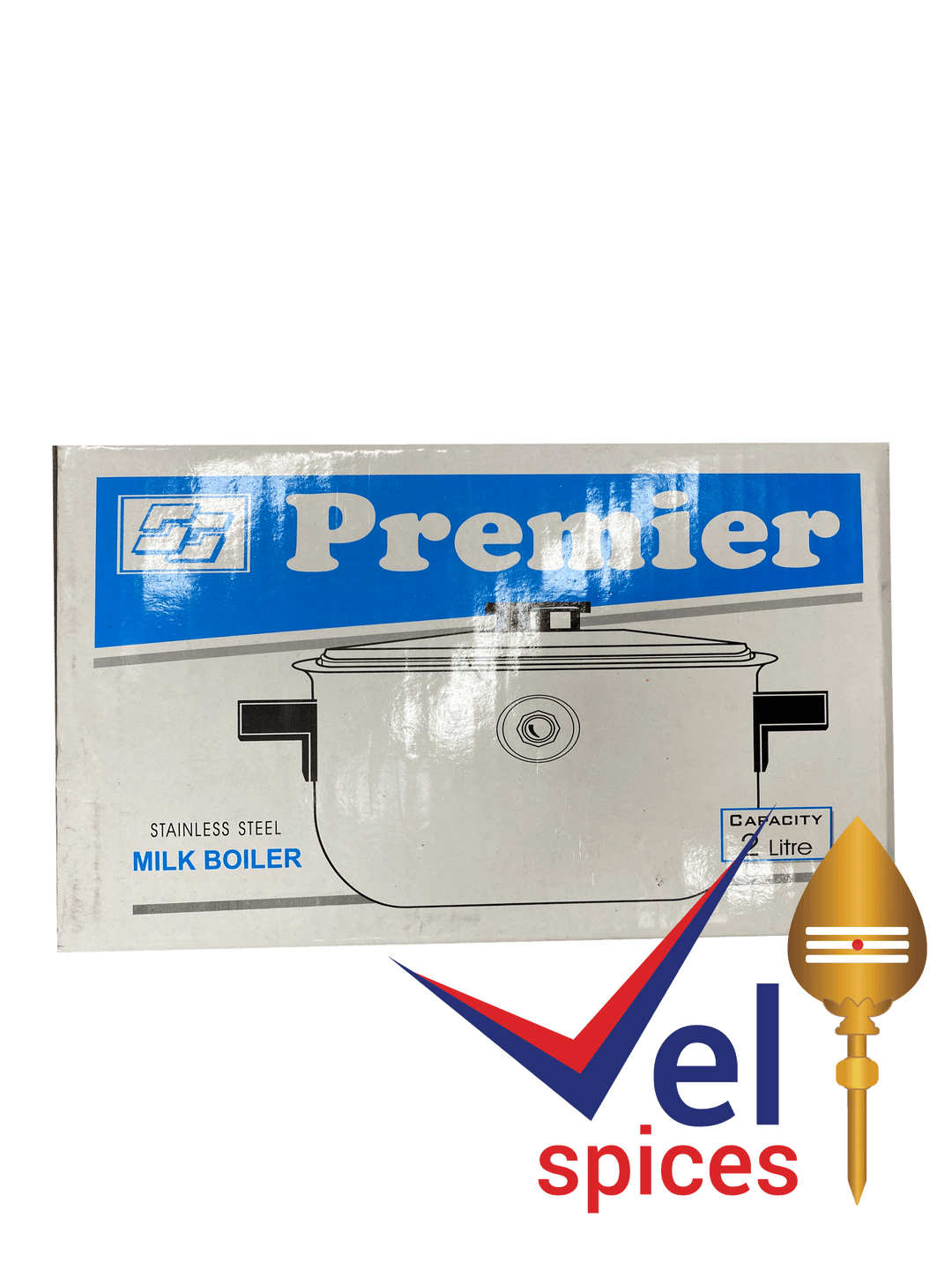 Premier Stainless Steel Milk Boiler 2L