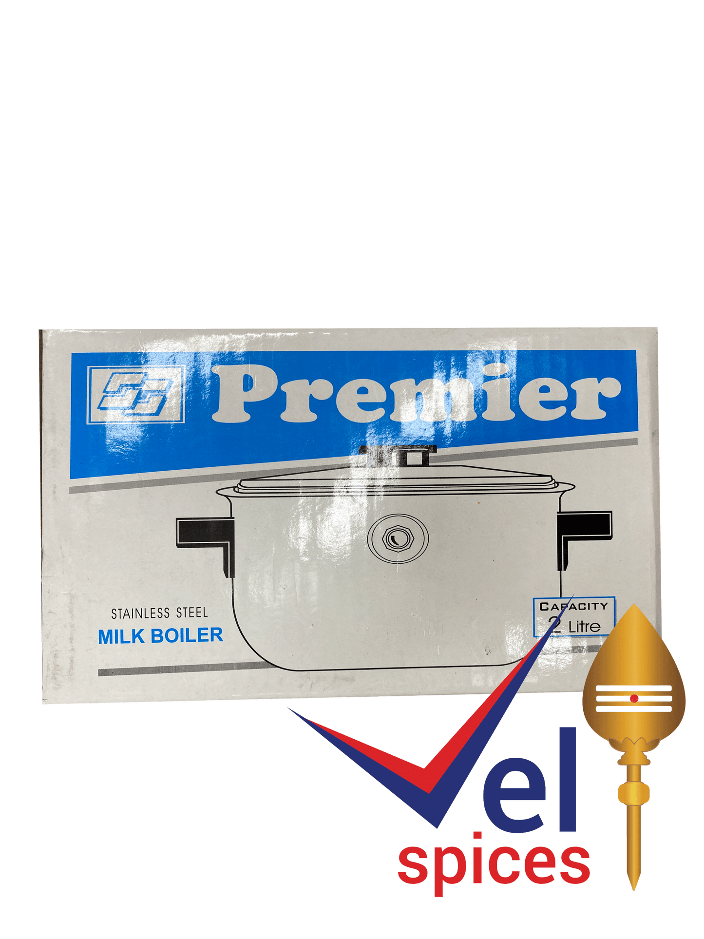 Premier Stainless Steel Milk Boiler 2L