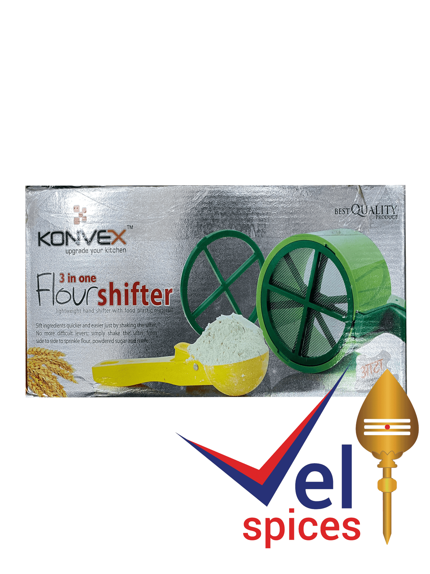 Knovex 3 in one Flour Shifter