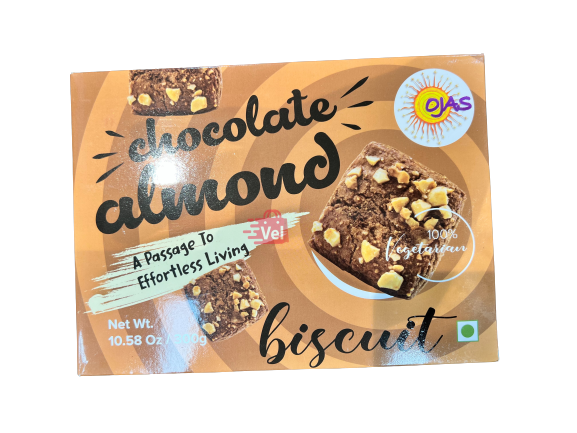 Ojas Chocolate Almond Biscuit 300G