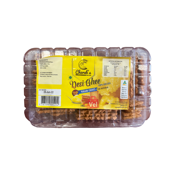 Cherabs Desi Ghee Biscuits 950g