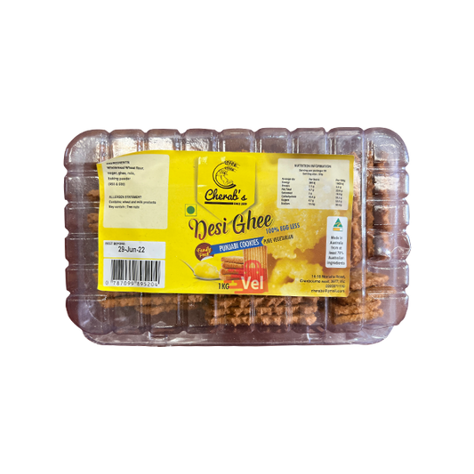 Cherabs Desi Ghee Biscuits 950g