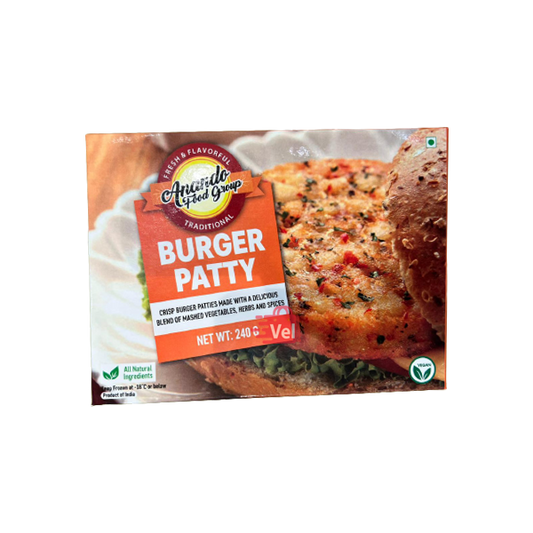 Anando Veg Burger Patty 60Gx4 Frozen