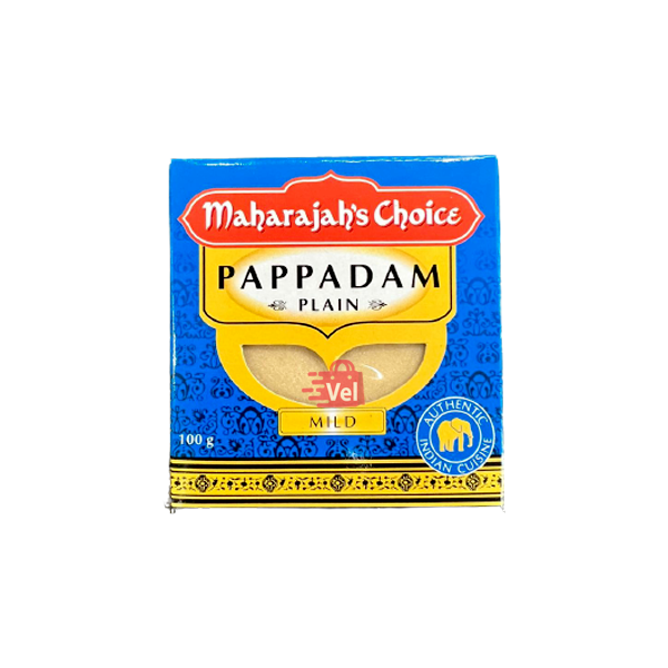 Maharajahs Pappadam Plain 3" 100G