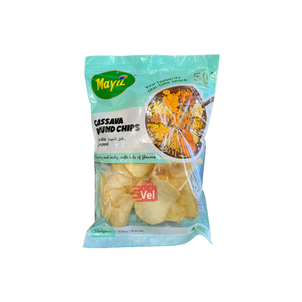 Mayil Cassava Round Chips 100G