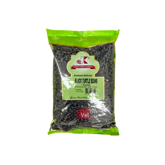 Jk Black Turtle Beans 1Kg