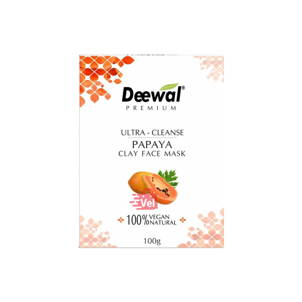 Deewal Ultra Papaya Clay Face Mask  100g