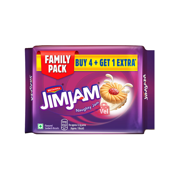 Britania Treat Jim Jam Family 500g