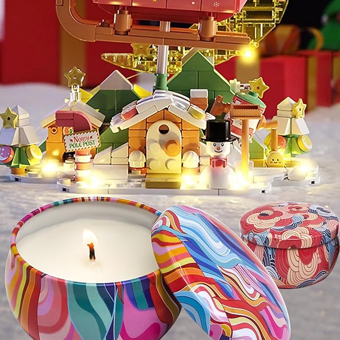 Diwali Scented Candle Gift Set – 9 Pack Candles in Festive (Vanilla, Jasmine, Strawberry, Gardenia, Mint, Rose, Lemon, Lavender & Rosemary)