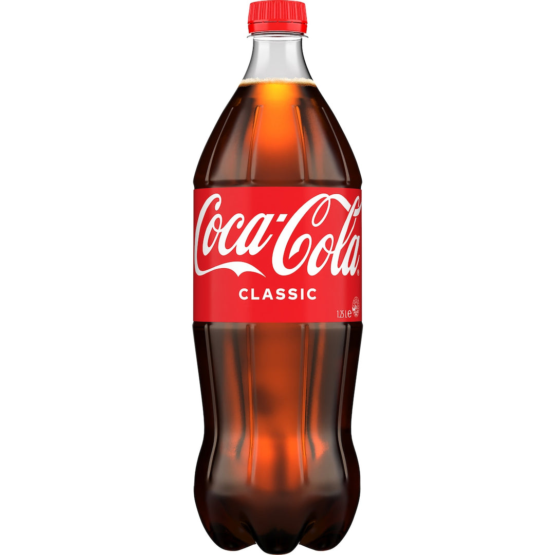 Coca - Cola ( Coke )Classic Soft Drink Bottle 1.25l