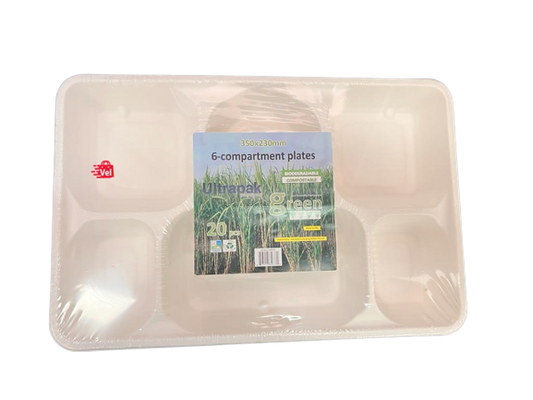6 Compartement Tray Meal