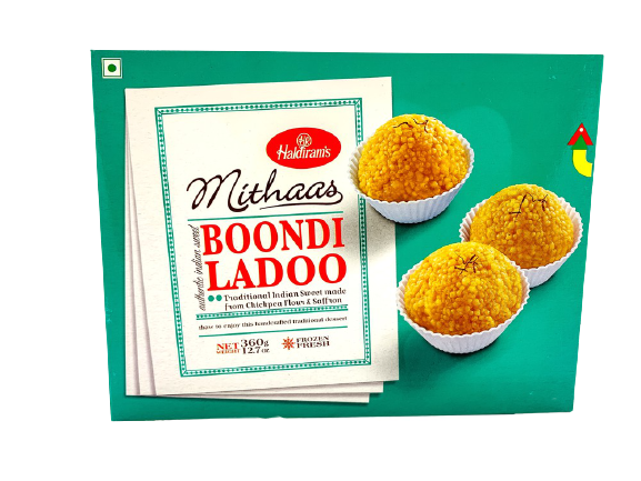 Haldirams Boondi Ladoo 360G Frozen