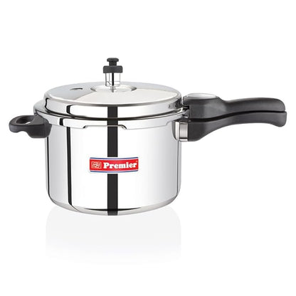 Premier Comfort Stainless Steel Pressure Cooker 3 Litre | Sandwich Bottom | Induction & Gas CompatiblePremier Comfort Stainless Steel Pressure Cooker 3 Litre | Sandwich Bottom | Induction & Gas Compatible