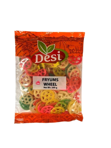 Desi Touch Fryums Wheel 200Gm