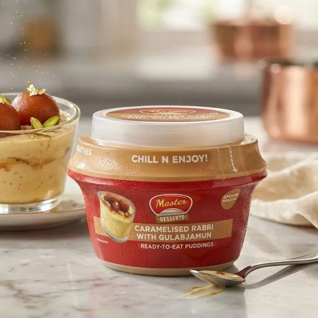 Master Desserts Caramelised Rabri With Gulab Jamun 85G