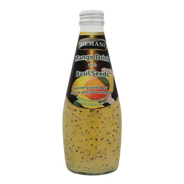Hemani Mango Drink with Basil Seeds 290Ml
