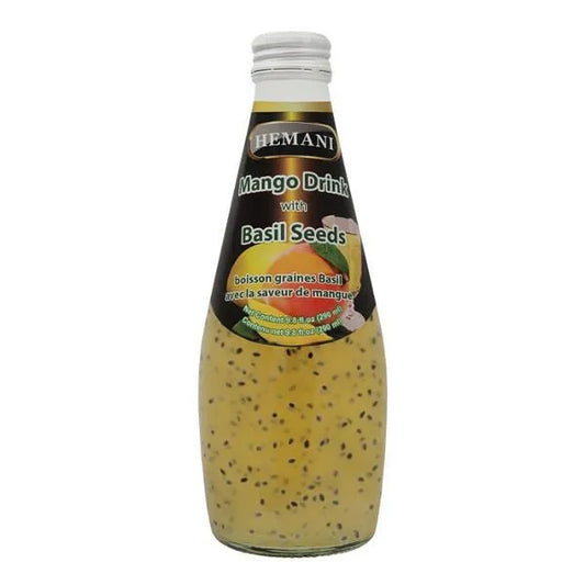 Hemani Mango Drink with Basil Seeds 290Ml