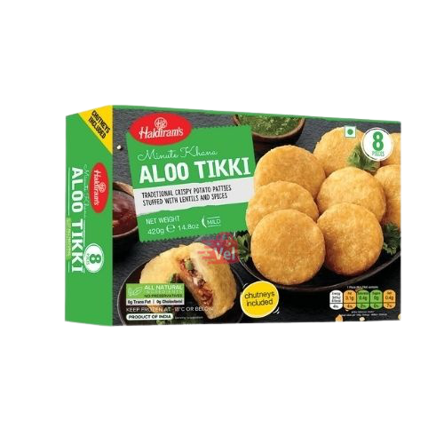 Haldirams Aloo Tikki 420G Frozen