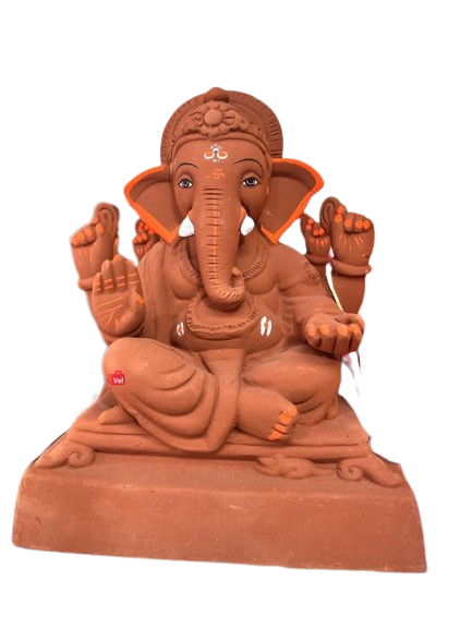 Clay God Ganesh 10 inch (ONLY PICK UP)