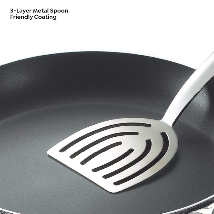 Prestige Omega Select Plus Aluminium Non-stick Omni Tawa 30Cm