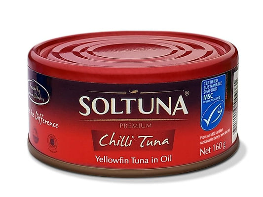 Soltuna Yellowfin Chilli Tuna 160G