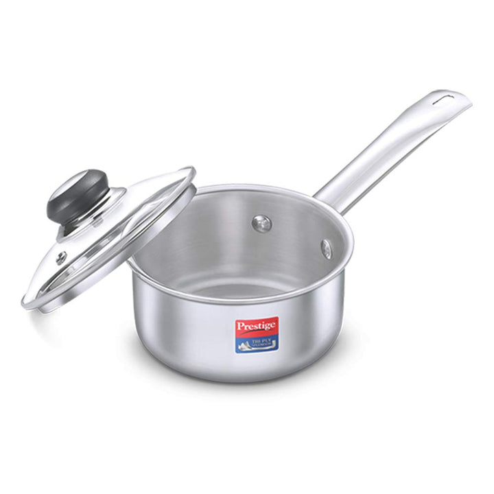 Prestige Tri Ply Splendor Sauce Pan 14Cm (1.1L)