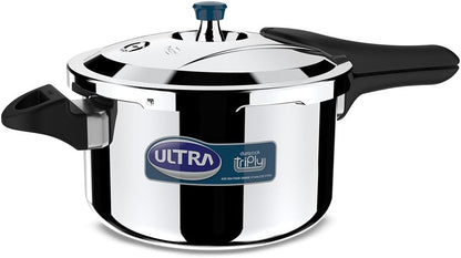 Ultra Duracook Triply Pressure Cooker Krono 5.5 Litre