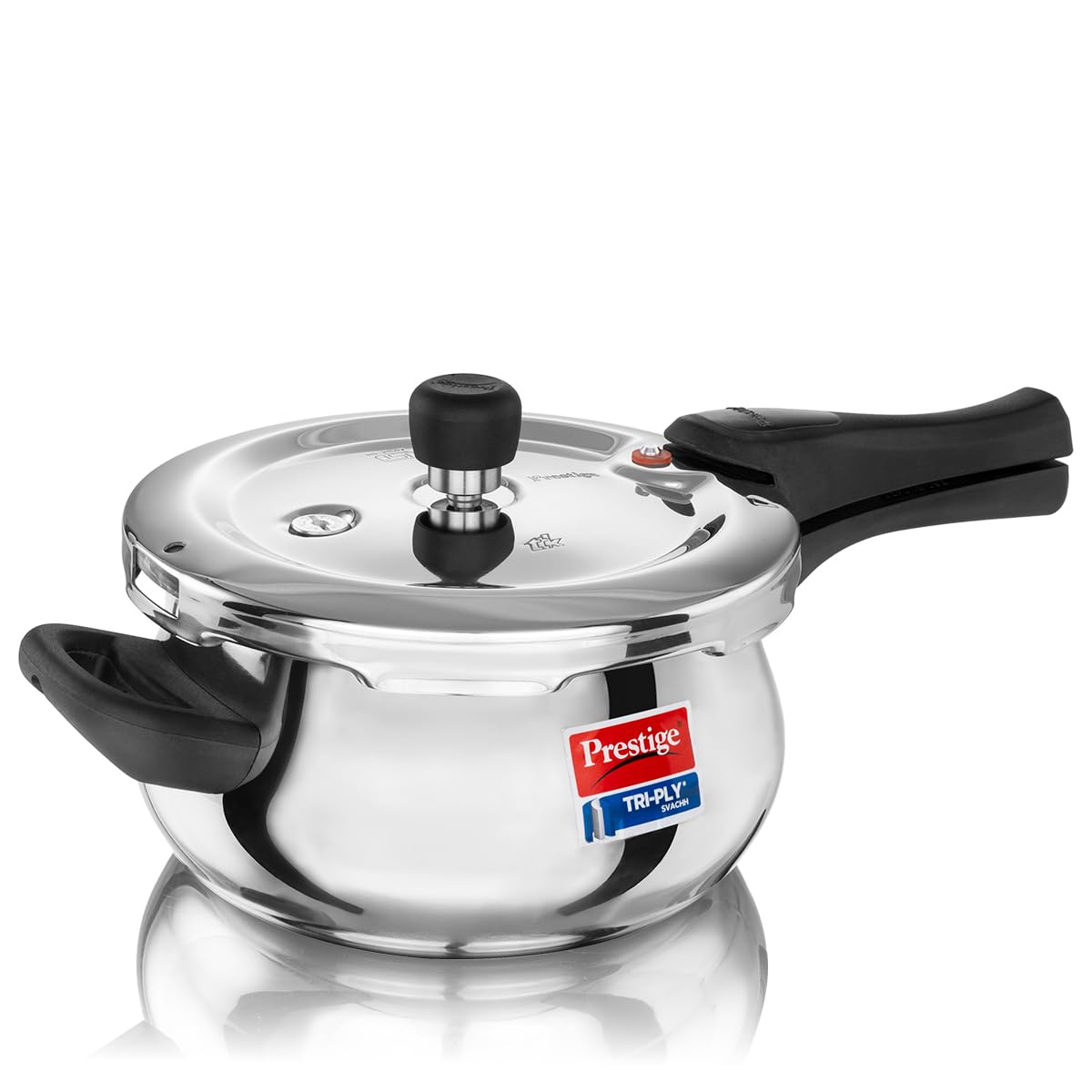 Prestige 3L Triply Svachh Handi Outerlid Pressure Cooker