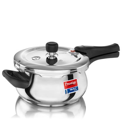 Prestige 3L Triply Svachh Handi Outerlid Pressure Cooker