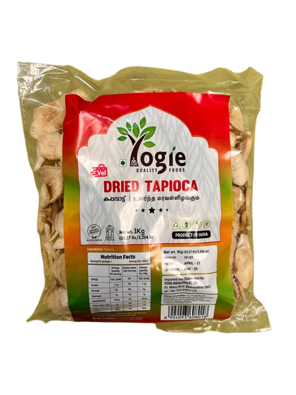 Yogie Dried Tapioca 1Kg