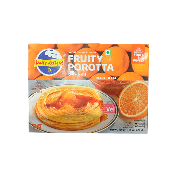 Daily Delight Fruity Parotta 330G Frozen