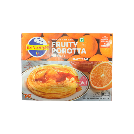 Daily Delight Fruity Parotta 330G Frozen