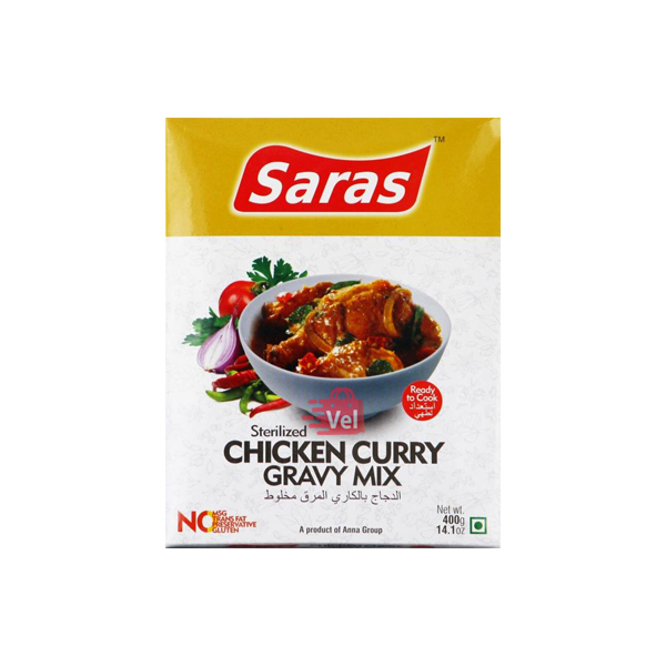 Saras Chicken Curry Gravy 400G