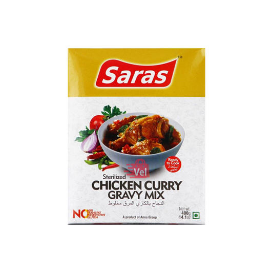 Saras Chicken Curry Gravy 400G