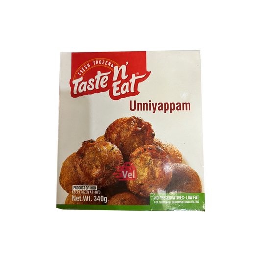 Tasty N Eat  Unniyappam 340G Frozen