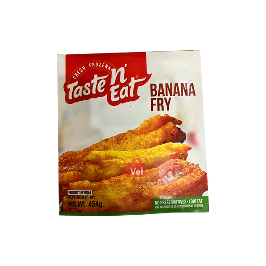 Tasty N Eat Banana Fry 454G Frozen