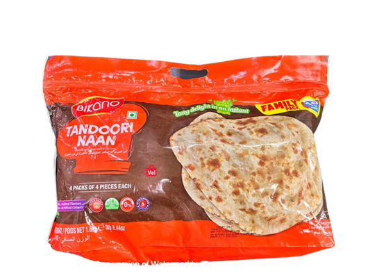 Bikano Tandoori Naan 1.6Kg Frozen
