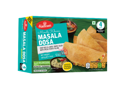 Haldirams Masala Dosa 397G Frozen