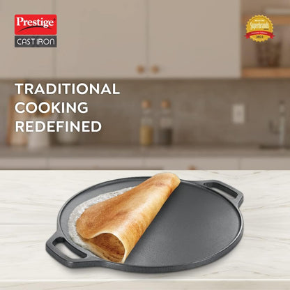 Prestige Cast Iron Cookware Dosa Tawa 30Cm Dia
