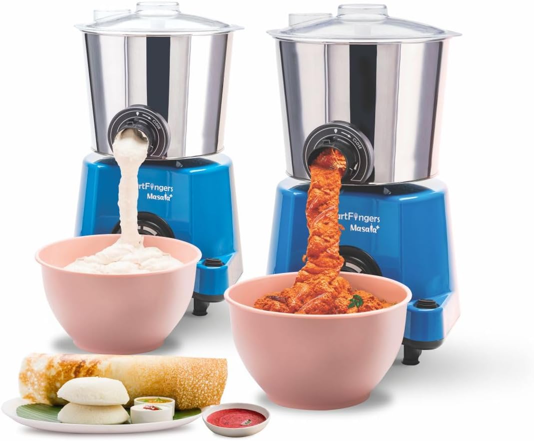 SmartFingers Masala Plus Table Top Masala Wet Grinder 230V 2L