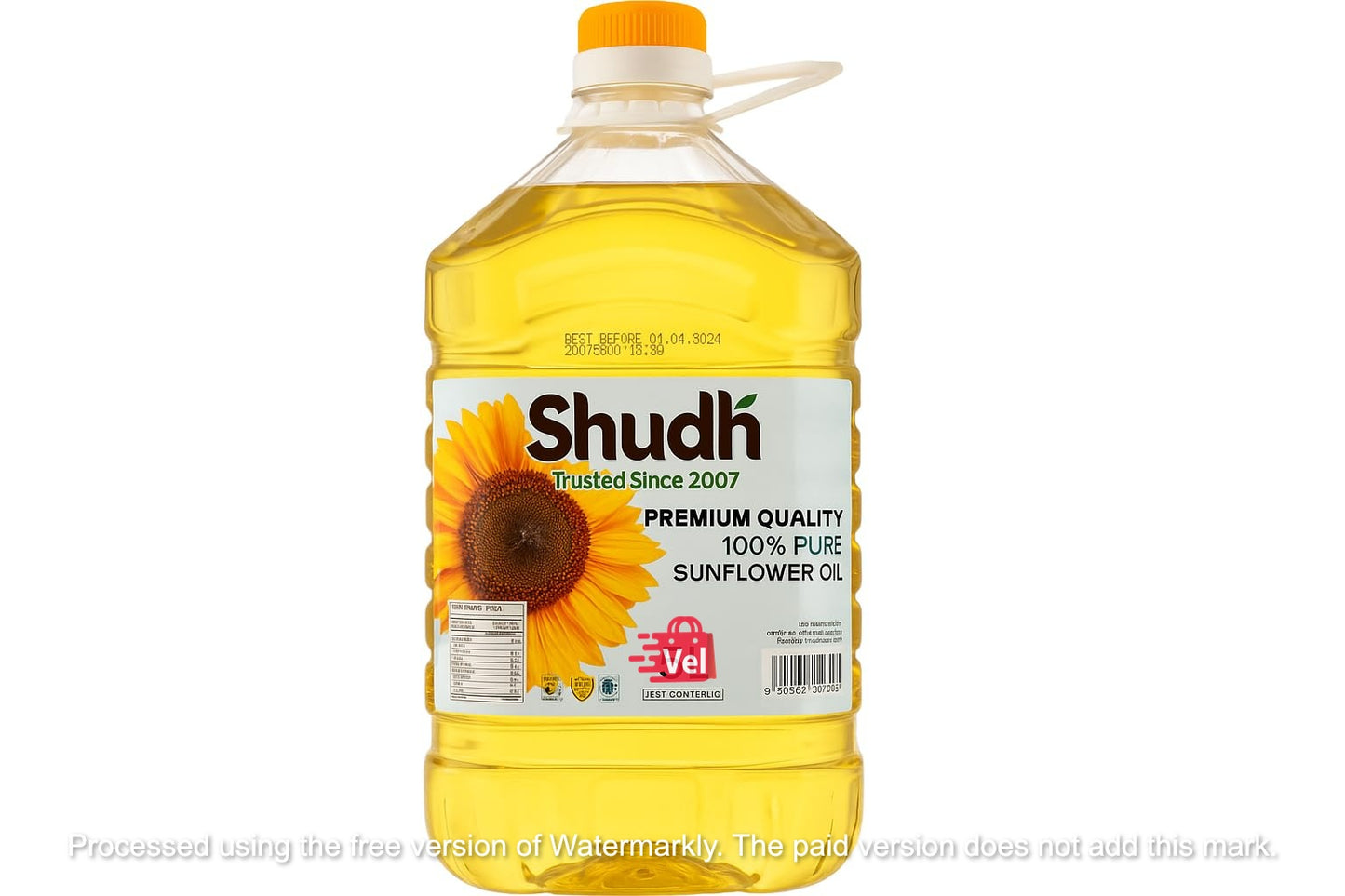 Shudh Sunflower Oil 4Lt
